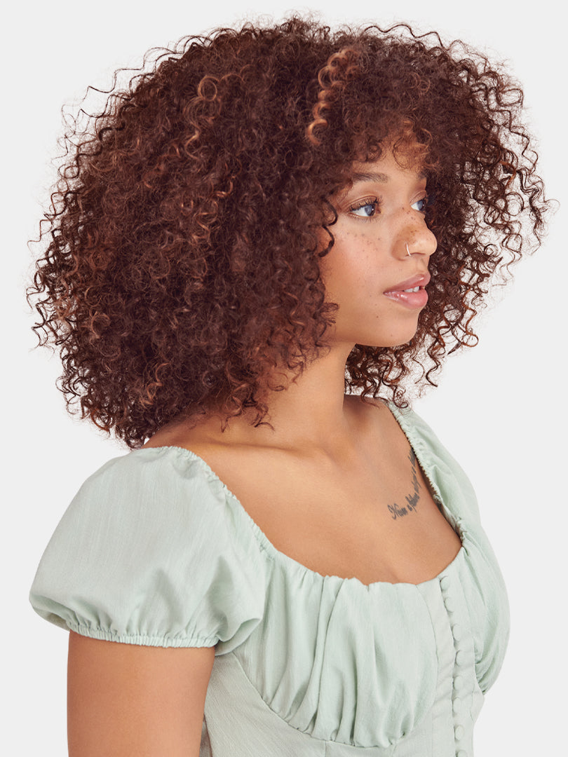 Kinky Curl 14" Half Wig - KYRA