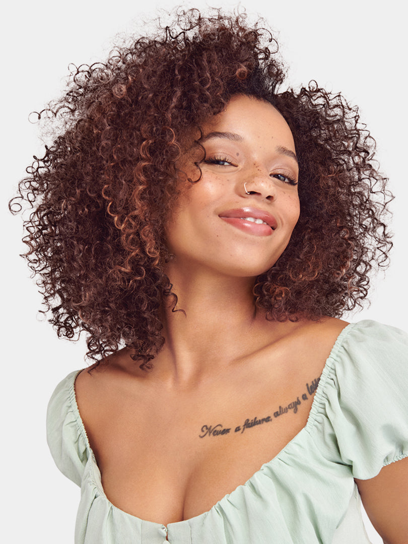 Kinky Curl 14" Half Wig - KYRA
