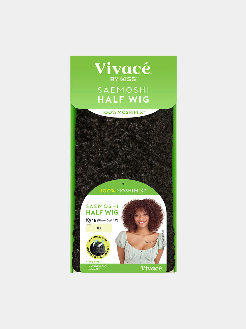 Kinky Curl 14" Half Wig - KYRA